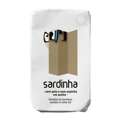 Sardinha Skinless and boneless in olive oil
