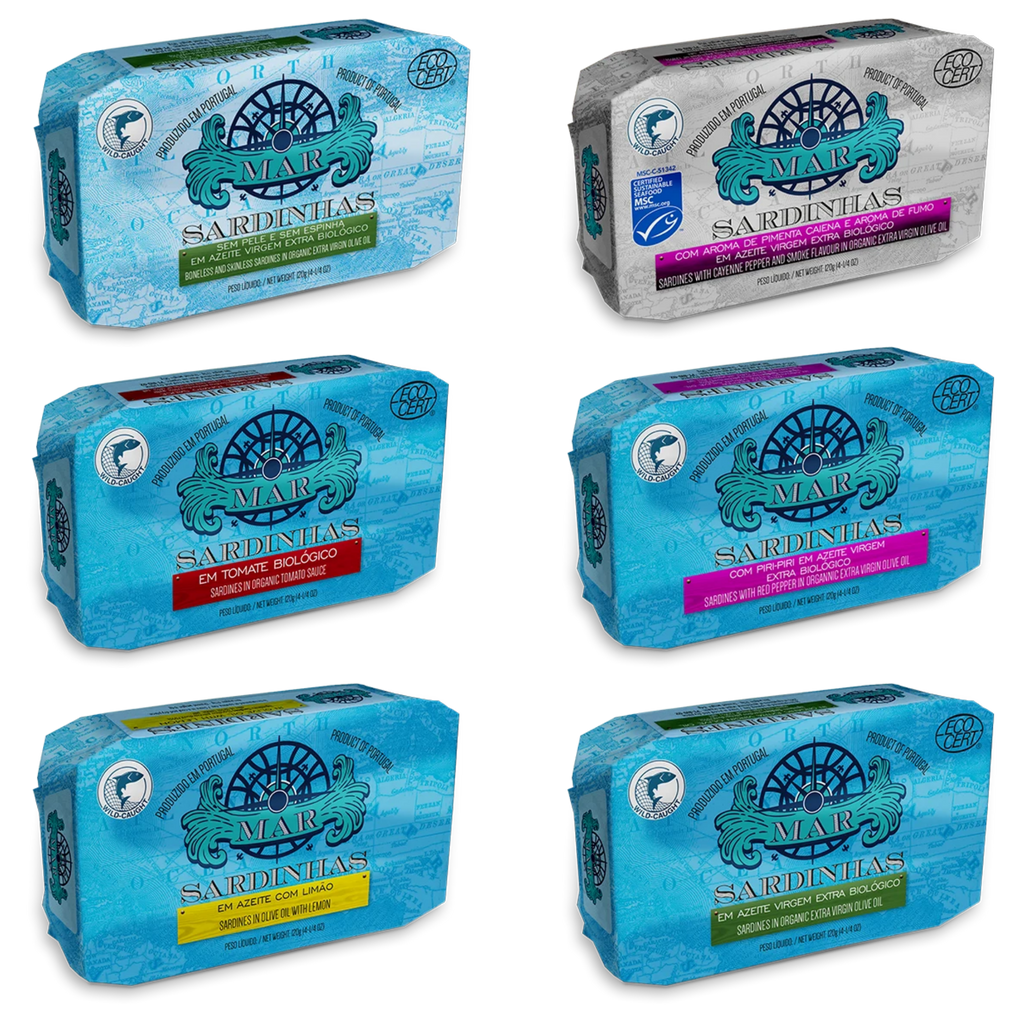 The Mar Sardines Succulent Tasting Collection
