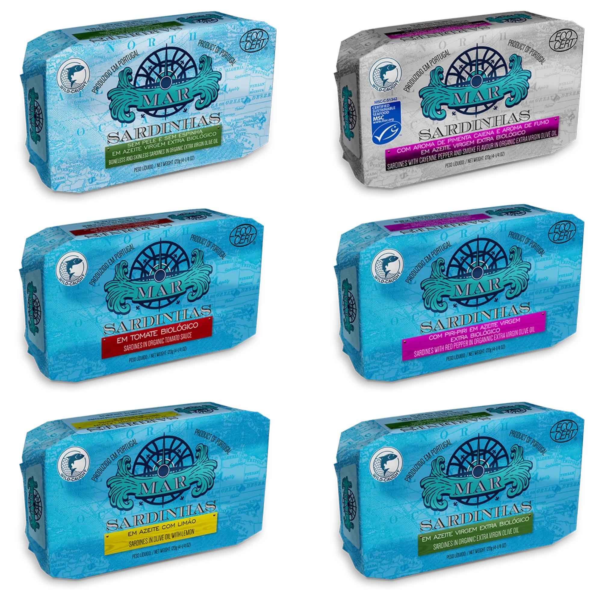 The Mar Sardines Succulent Tasting Collection