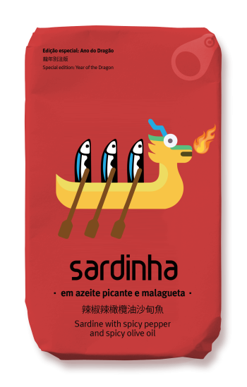 Sardine in spicy olive oil & pepper